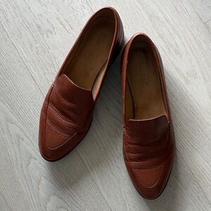 Madewell Brown Leather Women's Loafers